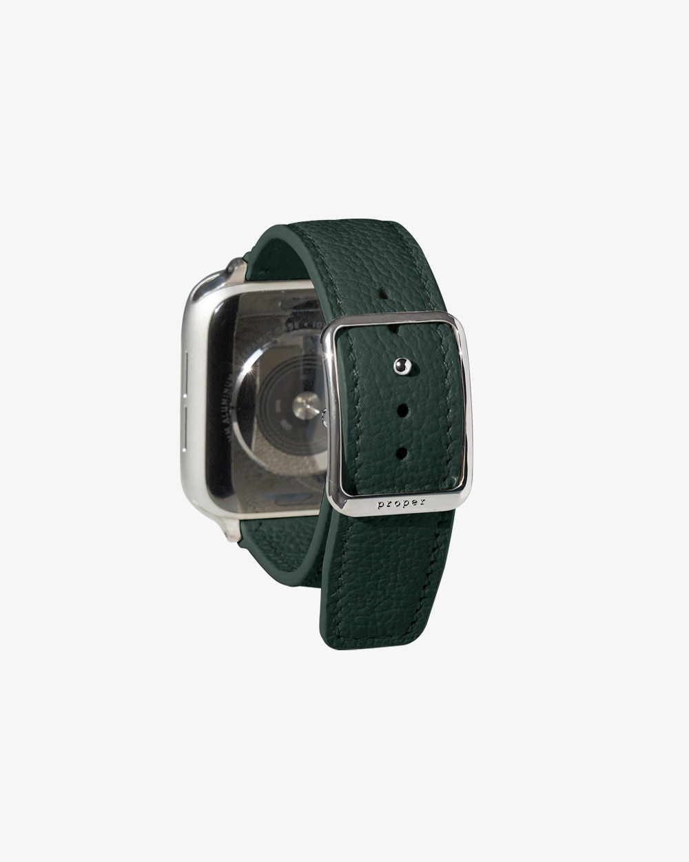 Proper Apple Watch Strap (38·40·41mm) / Greenery charcoal