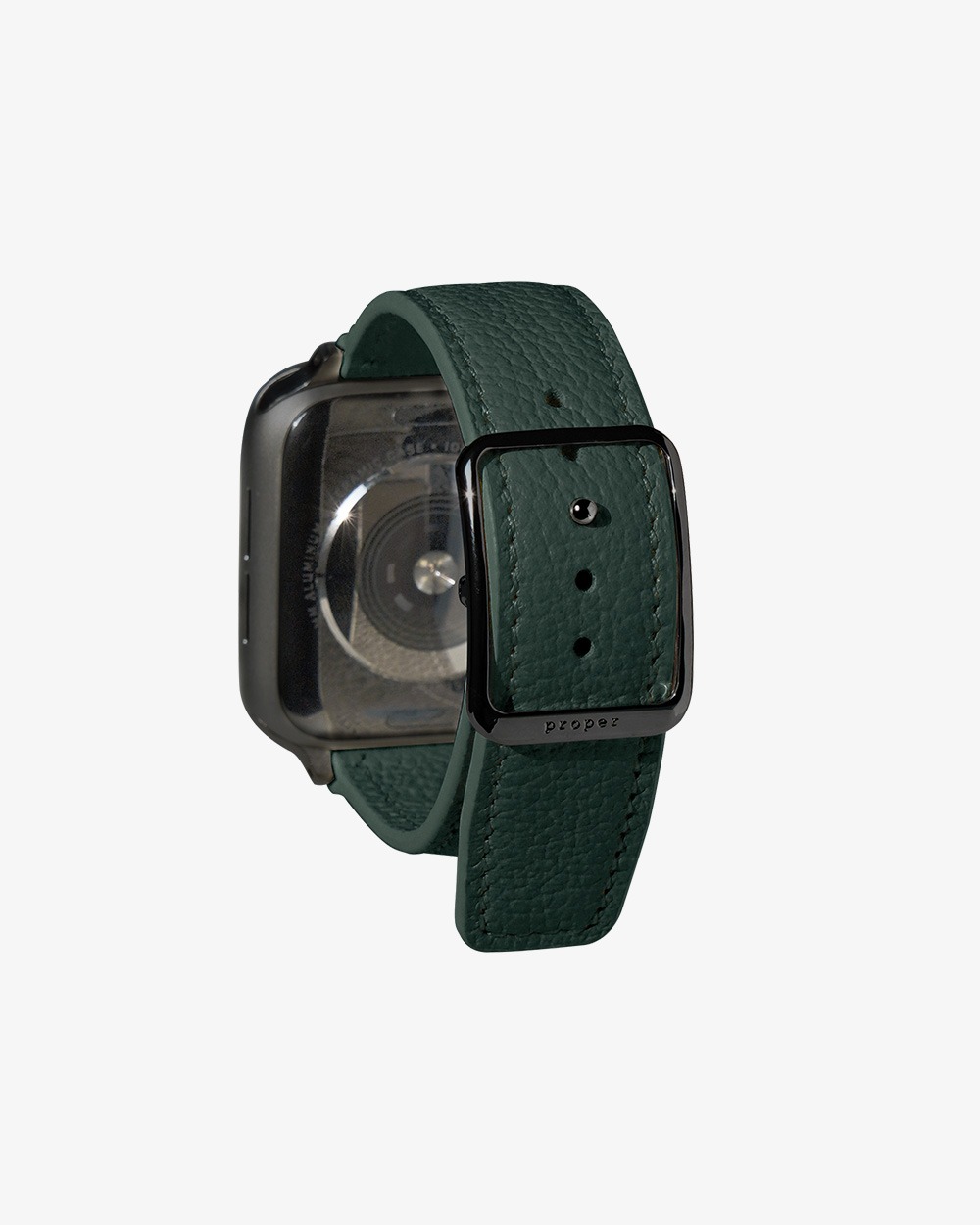 Proper Apple Watch Strap (42·44·45mm) / Greenery charcoal