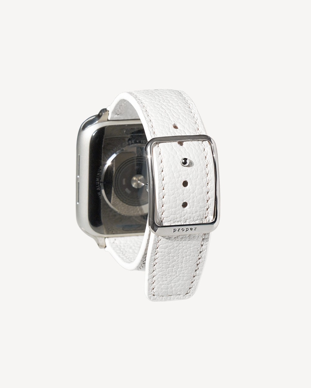 [White Edition] Proper Apple Watch Strap (42·44·45mm)