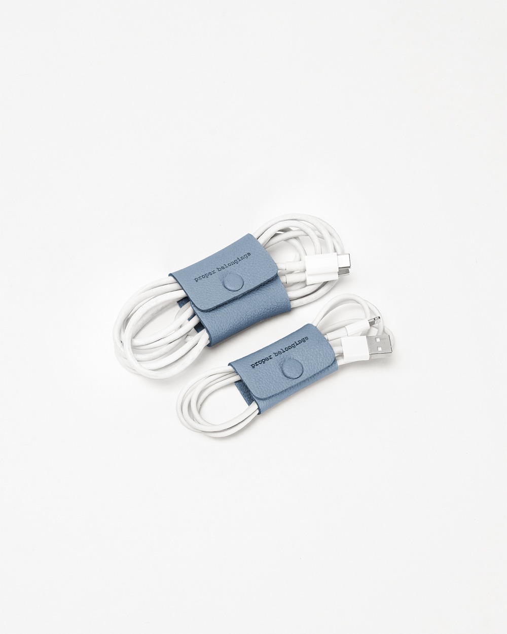 Cable Holder / Fog blue