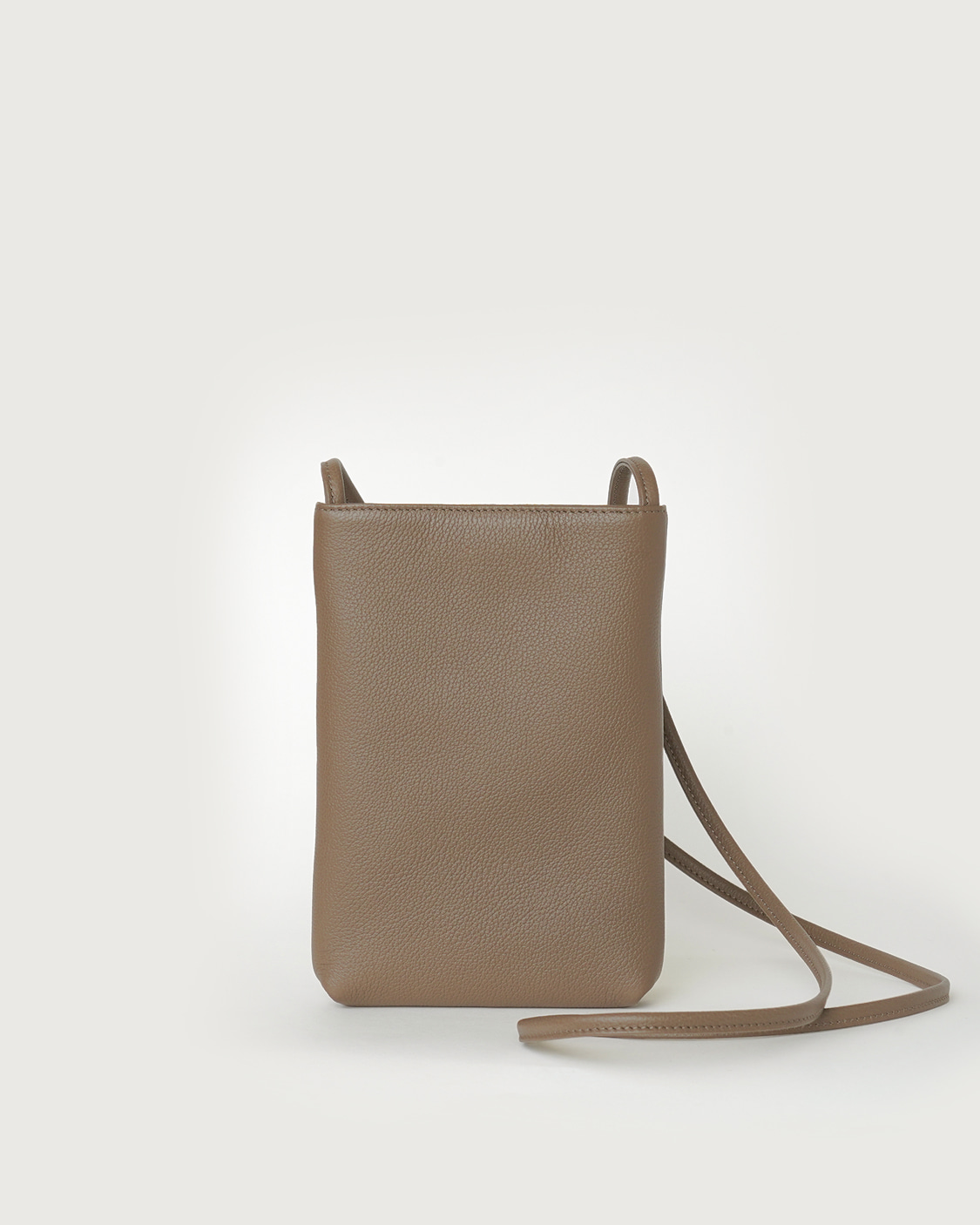 Plain Pocket Bag / Mud beige