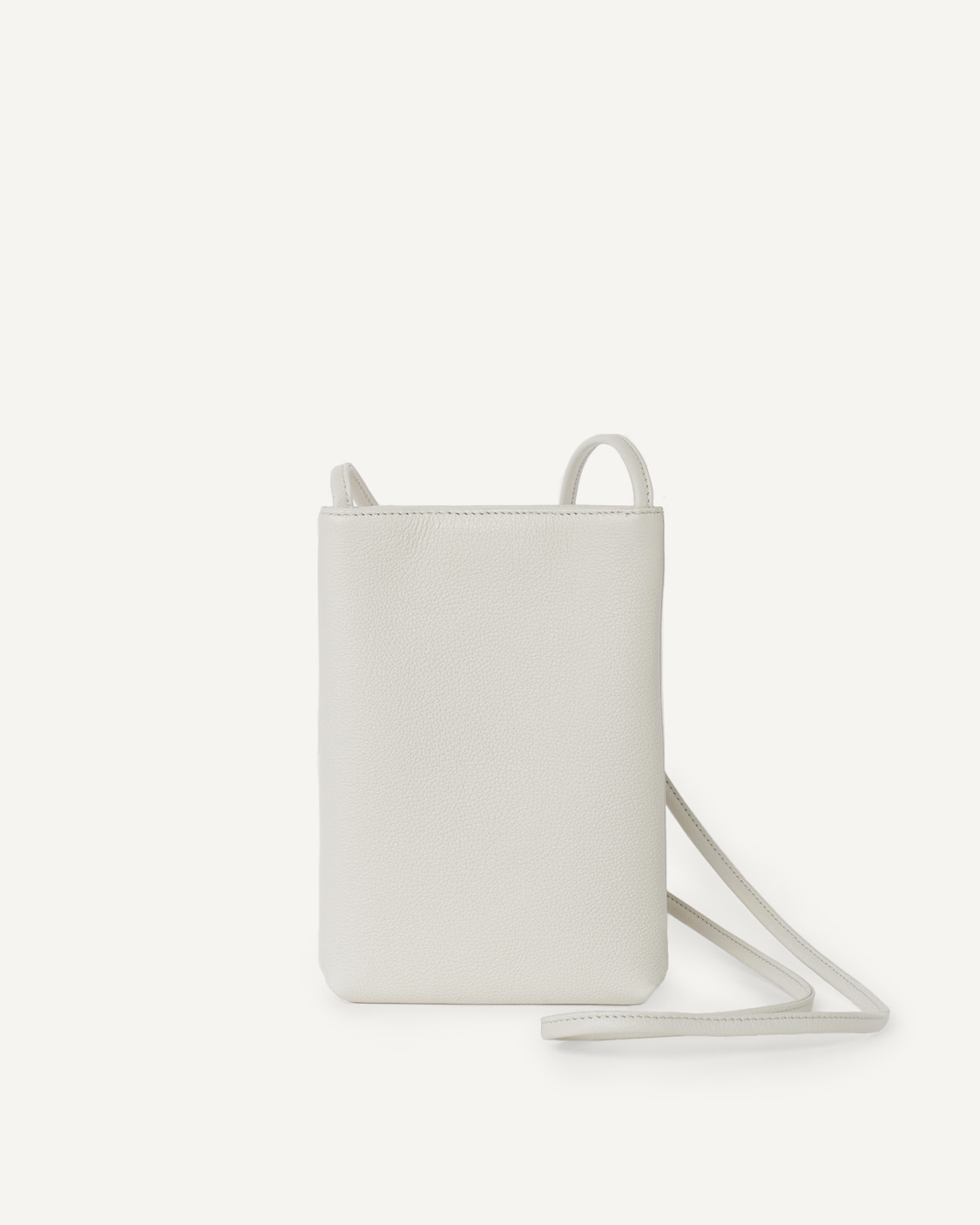 Plain Pocket Bag / Light gray