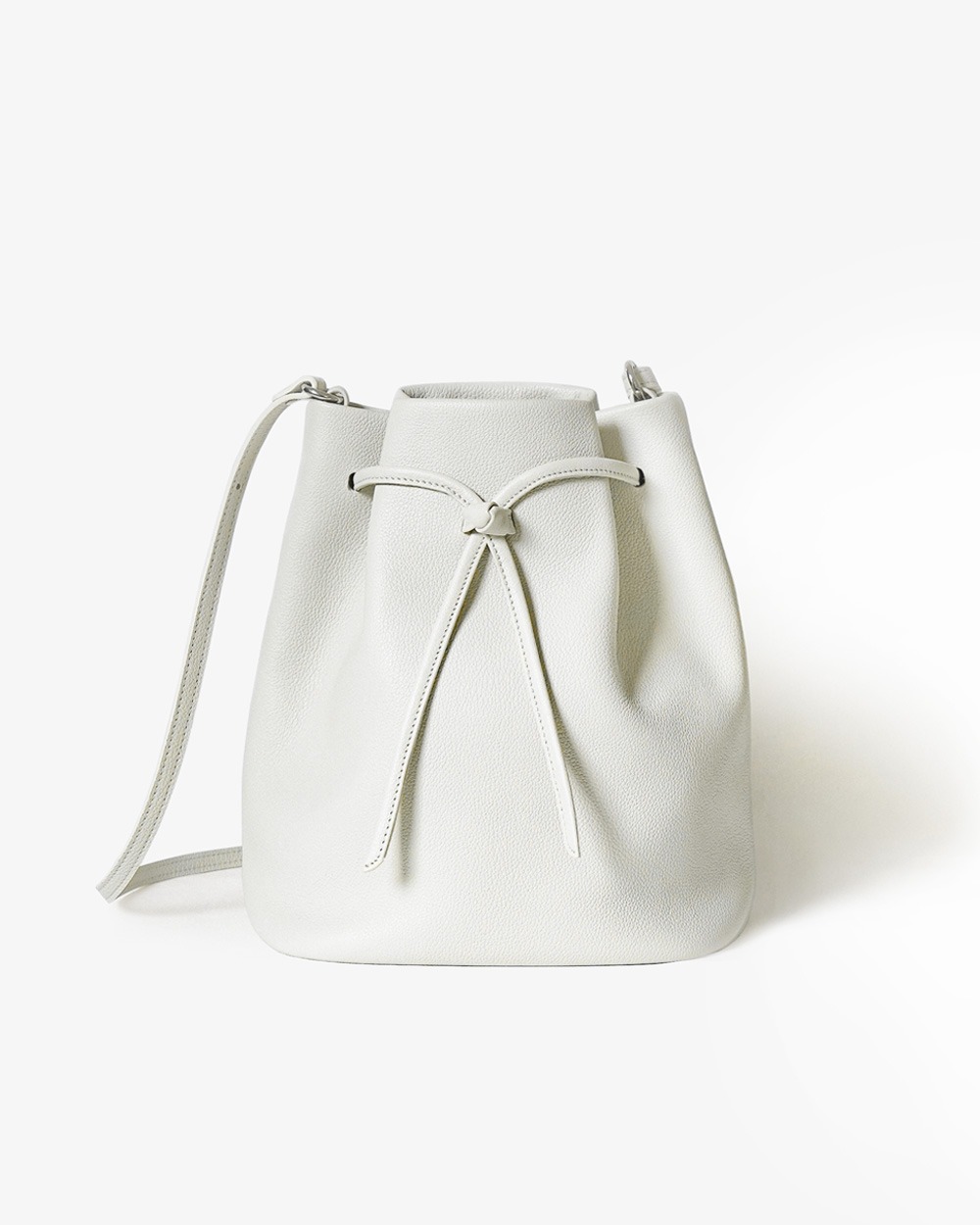 Knot Bucket Bag (노트 버킷백) / Light gray