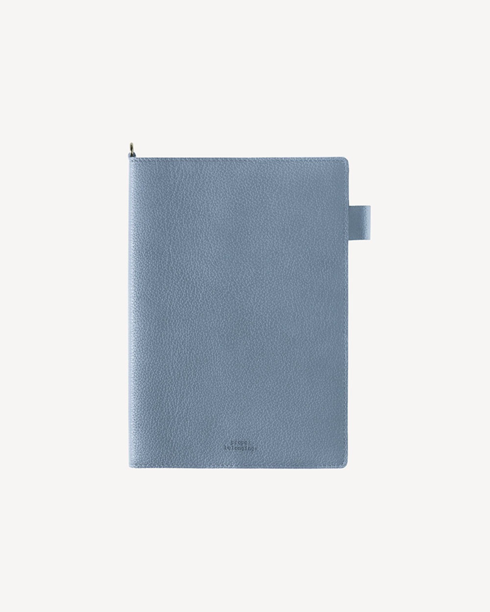 [12/5 순차배송] Proper Leather Cover (B6) / Fog blue